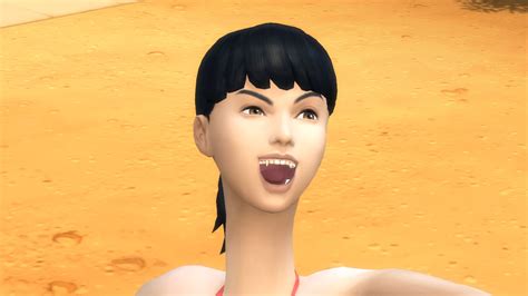 My Sims 4 Blog Hd Vampire Teeth For All By Necrodog