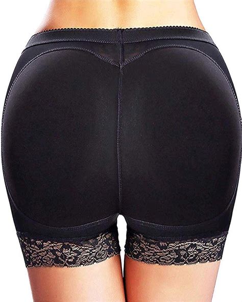 Butt Lifter Hip Enhancer Pads Underwear Shapewear Lace Padded Black Size Large Ebay