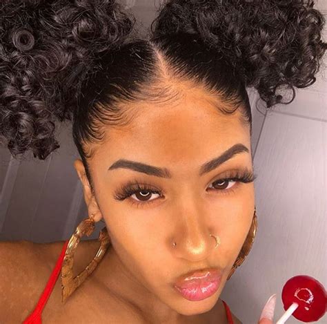 Pin By G A B On Simply Gorge Slick Hairstyles Curly Hair Styles Natural Hair Styles