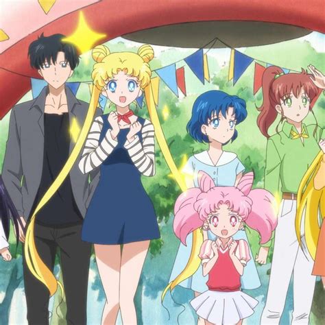 Sailor Moon Crystal Grup Rompecabezas En Línea