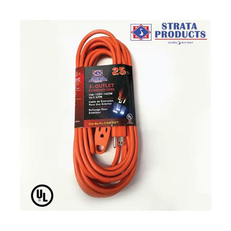 25 Feet Extension Cord Modern Electrical Supplies Ltd