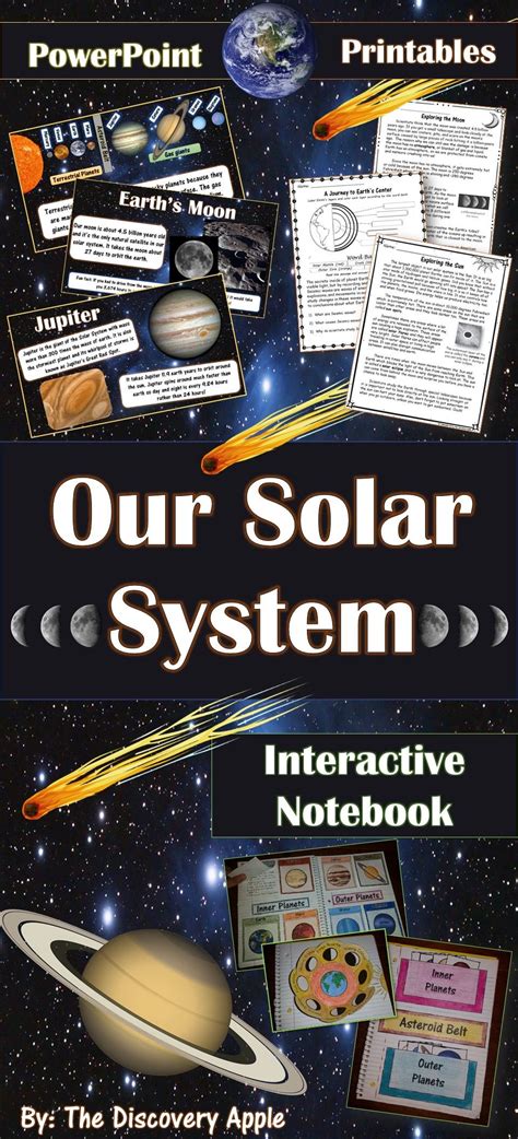 Solar System Pack Includes Interactive Notebook Printables And A