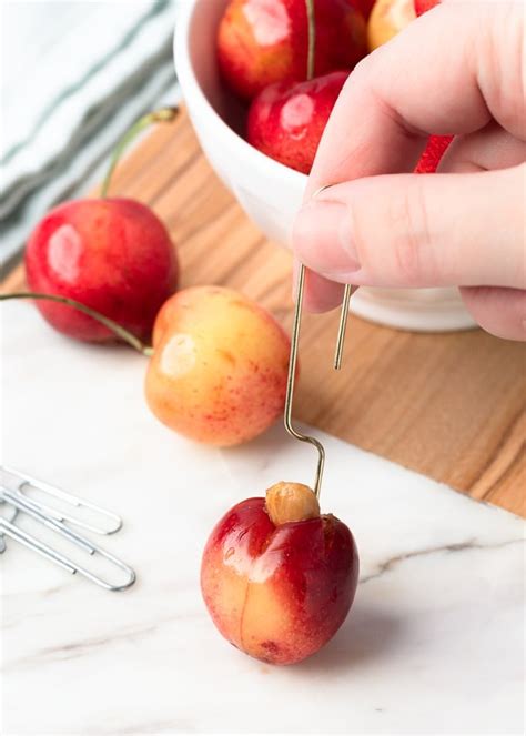 How To Pit Cherries 5 Easy Methods Striped Spatula