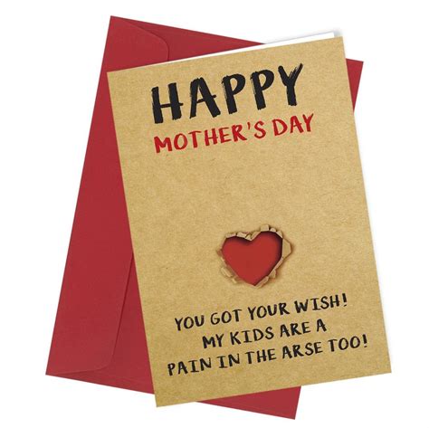 155 Mothers Day Greetings Card Mum Comedy Rude Funny Humour Cheeky Mothers Day Greeting