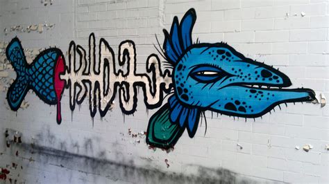 Kid30 Fish Ukingdom Graffiti Street Art