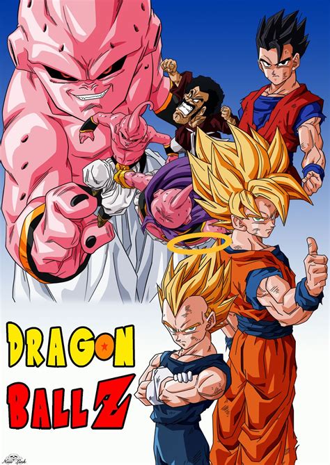 Dragon Ball Z Saga Buu Saga De Majin Boo Personajes De Goku Personajes De Dragon Ball