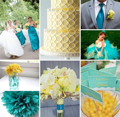 60 Best Yellow And Turquoise Wedding Ideas Images On Pinterest Yellow