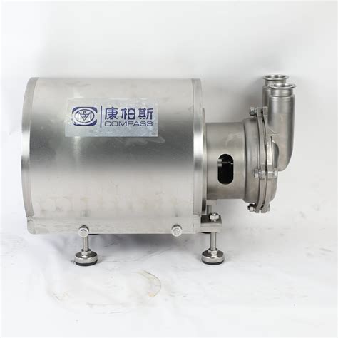 Sanitary Stainless Steel Self Priming Pump With Cip System China