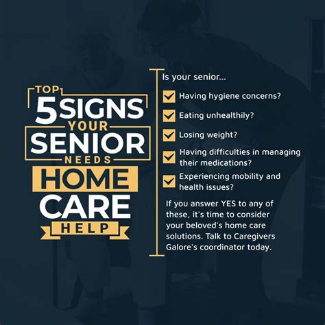 Top 5 Signs Your Senior Needs Home Care Help Seniorcare