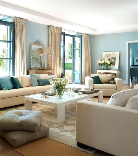 Living Room Ideas With Light Blue Walls If You Like Glam And Shine