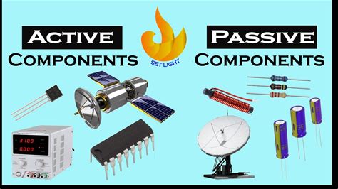 Active Passive Components Classification Of Electronics Components