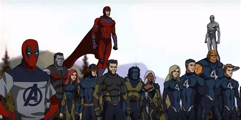 The X Men And Fantastic Four Star In Avengers 4 Animated Trailer