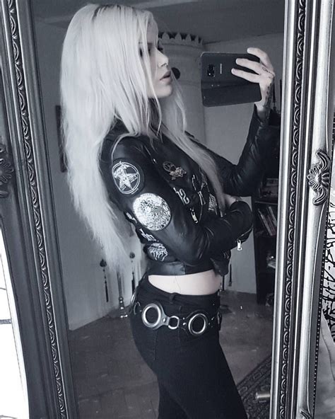 Ida Modliba Idamorbida Metal Girl Style Black Metal Girl Metal Girl Outfit