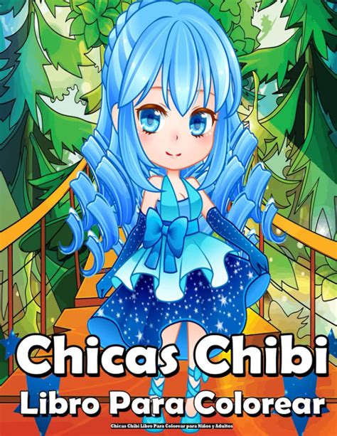 Buy Chicas Chibi Libro Para Colorear para Niños y Adultos Con adorables personajes Kawaii del