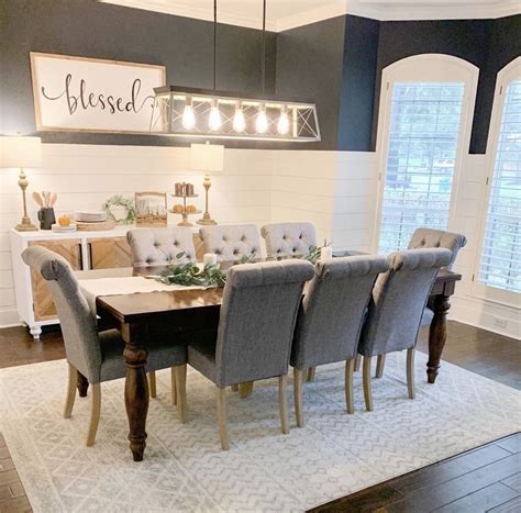 Modern Farmhouse Dining Room Ideas