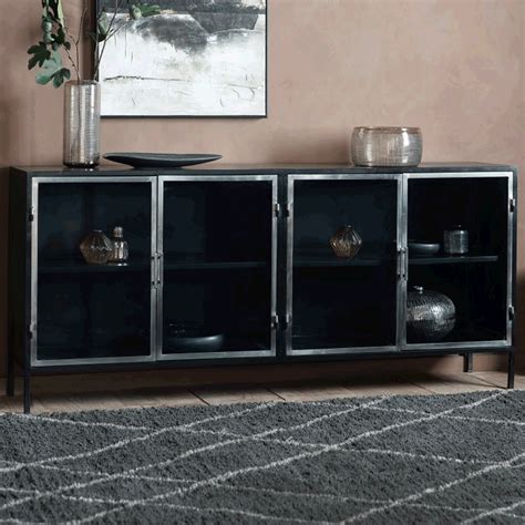 Kilkenny Industrial Metal Sideboard Dining Furniture Sideboards