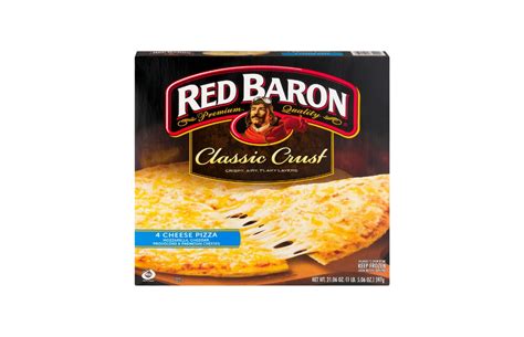 4 Red Baron Classic Crust Four Cheese Pizza From We Tried 15 Brands Of