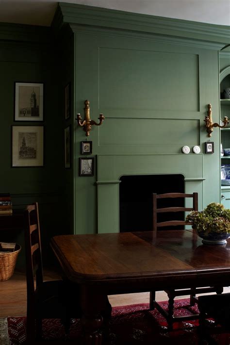 Paint Colours For The Cabinets Calke Green Farrow And Ball With