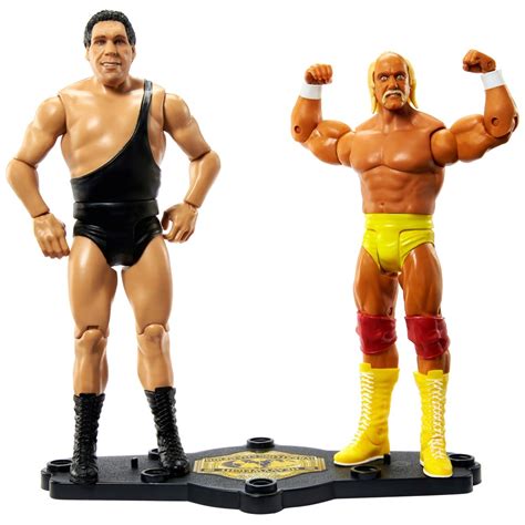 Wwe Classic Superstars Hulk Hogan Vs Andre The Giant Wwe Toy Wrestling