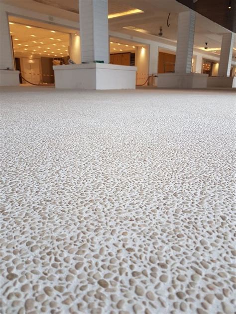 In Situ Terrazzo Bespoke Resin And Cement Poured Terrazzo On Site