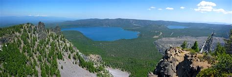View North From The Summit Of Paulina Peak Newberry National Volcanic