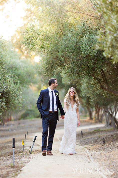 A Walk In The Olive Grove Together As Husband Wife Rancho Valencia