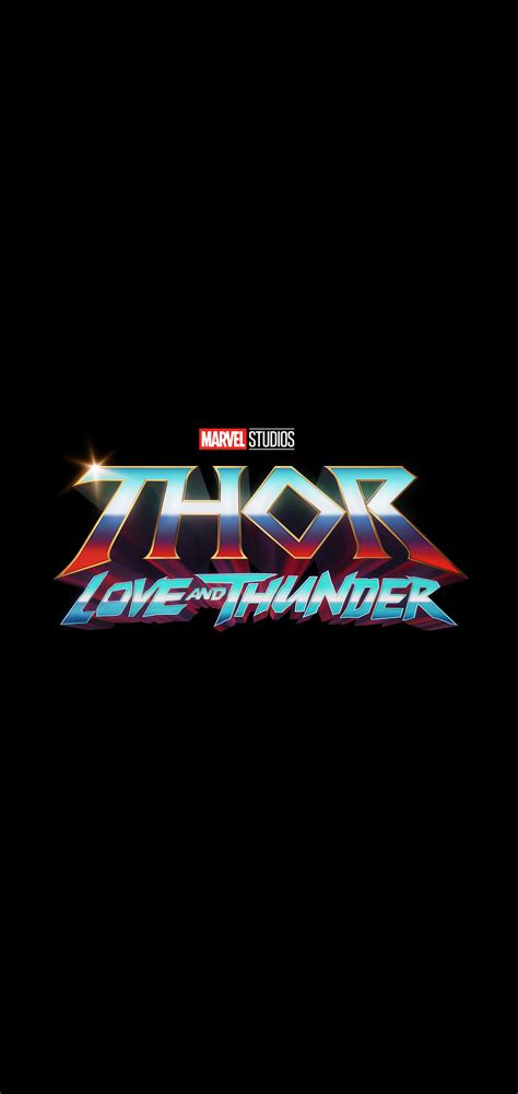 1080x2280 Thor Love And Thunder 2021 Logo One Plus 6huawei P20honor