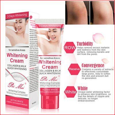 Women Vaginal Lips Private Part Pink Underarm Intimate Whitening