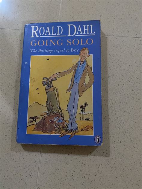 Roald Dahl Going Solo Storybook Hobbies And Toys Books And Magazines