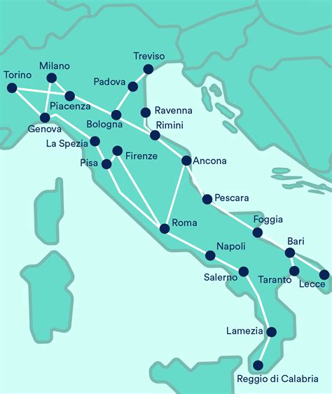 Cartina Italia Bianca