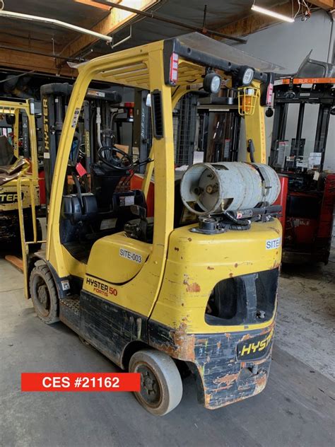 ces  hyster sft propane forklift