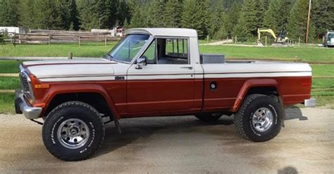 pick of the day vintage jeep pickup truck with optional v8
