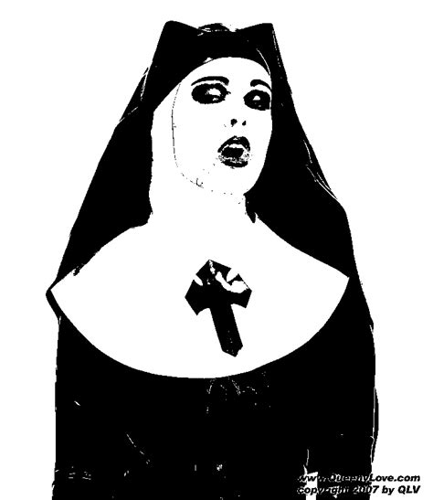 Porn Nun Stencil By Sanftmutig On Deviantart