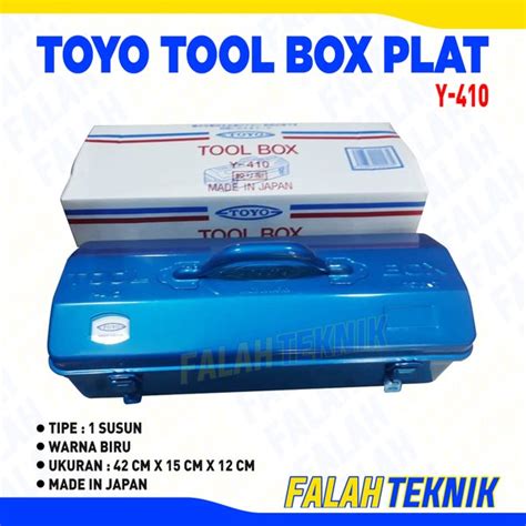 Jual Toyo Tool Box Plat Y 410 Kotak Tempat Alat Peralatan Made In Japan