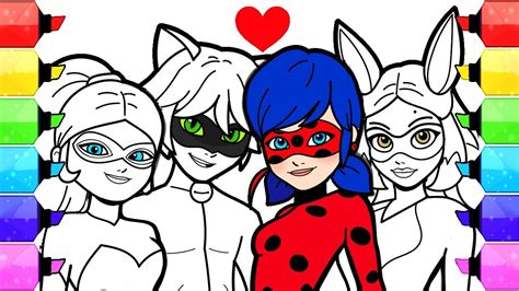 Miraculous ladybug coloring book pages. Miraculous Ladybug Coloring Pages | How to Draw and Color ...