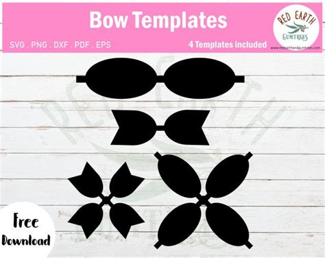 My great assistant helped me with. free hair bow template for cricut, free hair bow template pdf file, free cricut hair bow ...