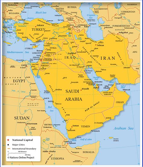 Political Map Of The Middle East Zip Code Map