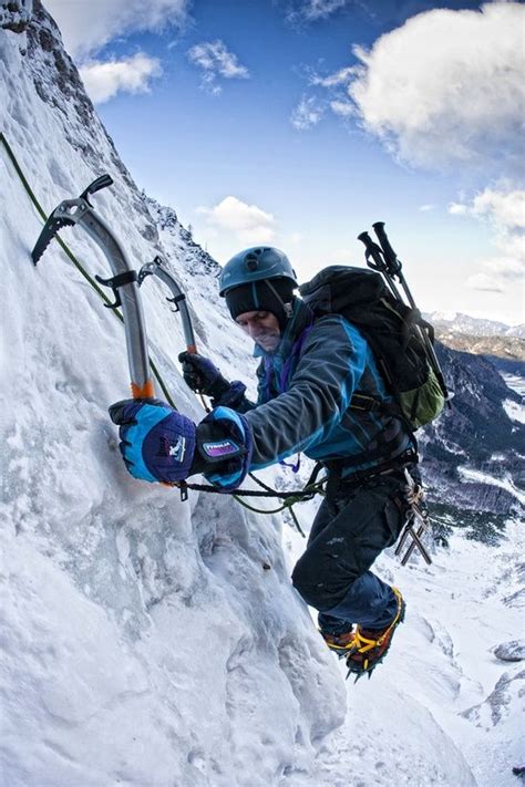 Ice Climbing By Tomaž Bradeško Ice Climbing Mountaineering Climbing