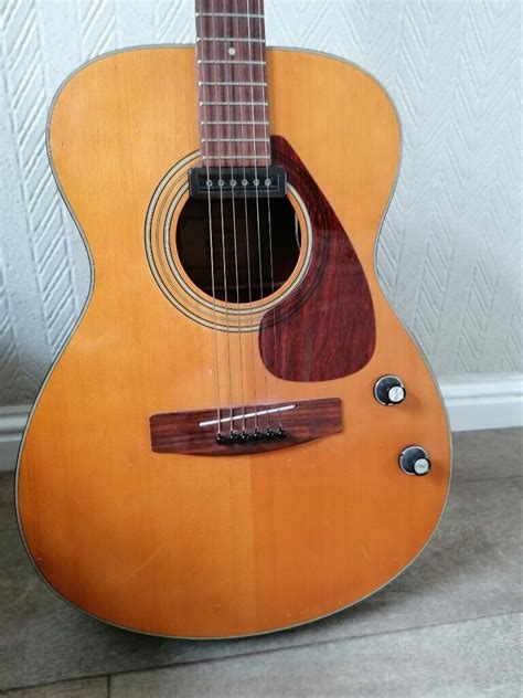 Vintage Yamaha Fg E Acoustic Guitar With Electronics In Oulton