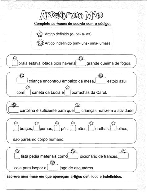 Atividade Artigos 4 Ano