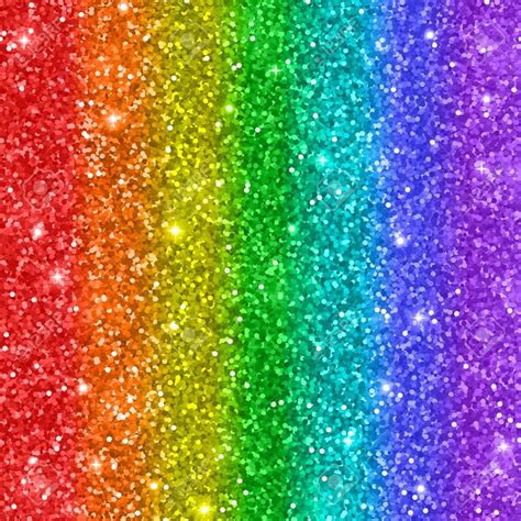 Multicolored Rainbow Glitter Background Rainbow Glitter