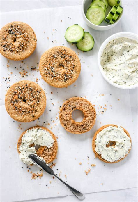 Some brands of psyllium husk powder can give the bagels a purplish hue, and others don't bind well. Vegan Everything Snack Bagels (Gluten-Free) » The Glowing ...