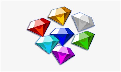 Download Chaos Emeralds Sprites Hd Transparent Png