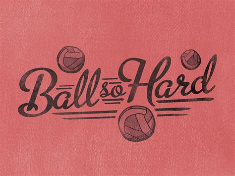 Ball So Hard By Brandon Meier On Dribbble