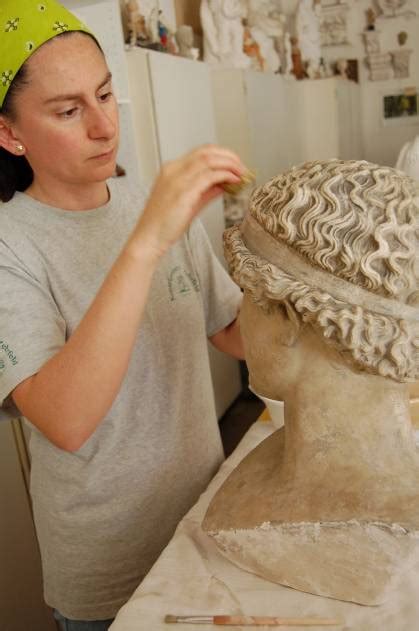 Restauro Della Statua Romana Atena Lemnia A C Collezione Statale Delle Belle Arti