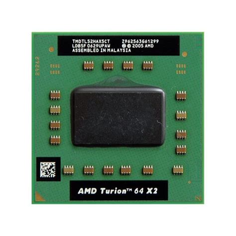 Amd Turion 64 X2 Tmdtl52hax5ct Tl 52 16 Ghz 1mb Cpu Sockel S1 1999