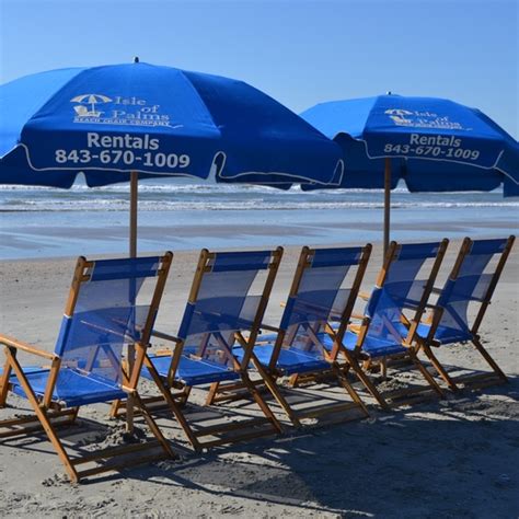 Beach Chairs And Umbrellas Rentals Iop Beach Chair