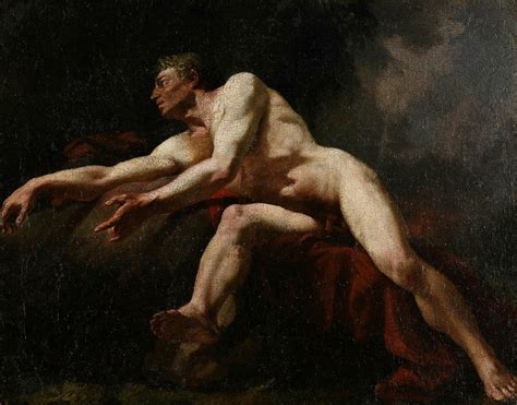 Quest For Beauty Academic Reclining Male Nude Th Century The