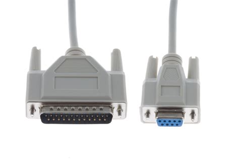 Serial Modem Cable Db9 Female To Db25 Male 6 Ft Ships Fast