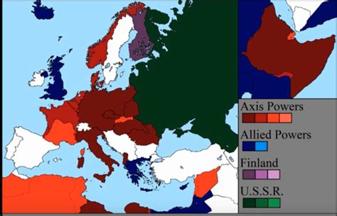 Before And After Ww2 Map